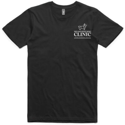 Men's / Unisex Staple Tee White Logo Thumbnail