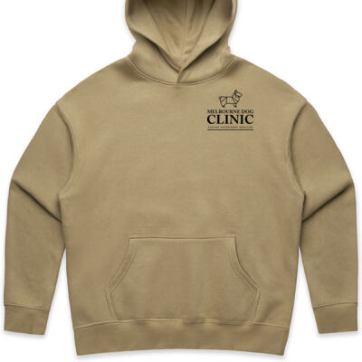 Women's Relax Fit Hoodie with black logo Thumbnail