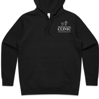 Women's Stencil Hoodie with White Logo Thumbnail