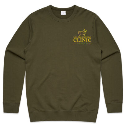 Unisex / Men's Premium Colour Crew with gold logo Thumbnail